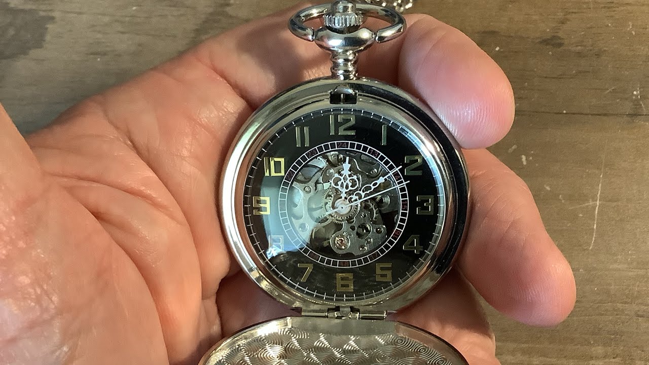 Hunter Design Pocket Watch / Watch this video if you are considering purchasing a pocket watch