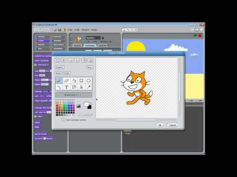 How to create a repeat loop in Scratch