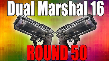 Dual Wield Marshal 16 on Round 50+ - "ZETSUBOU NO SHIMA" (Black Ops 3 Zombies)