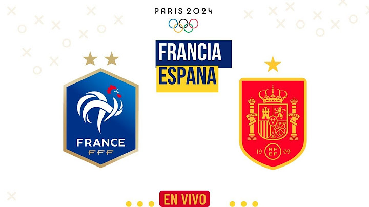 Francia vs España / Final Paris 2024 EN VIVO