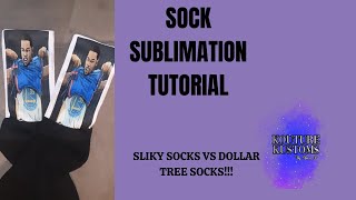 Sock Sublimation Tutorial