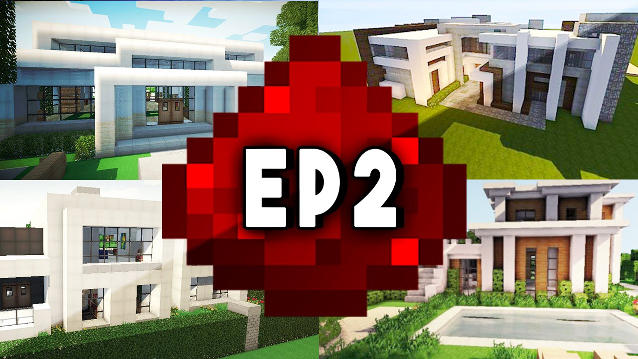 Let S Build Modern Redstone House Ep 1 Modern Design W Redstone Tutorials Youtube Let S Build Modern Redstone House Ep 1 Modern Design W Redstone Tutorials Youtube