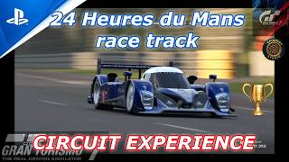 Gran Turismo 7 24 Heures du Mans race track Circuit Experience | 908 HDi FAP '10 - All Gold