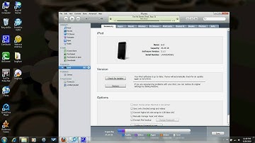 How to change iPod firmware from Zip to Ipsw file