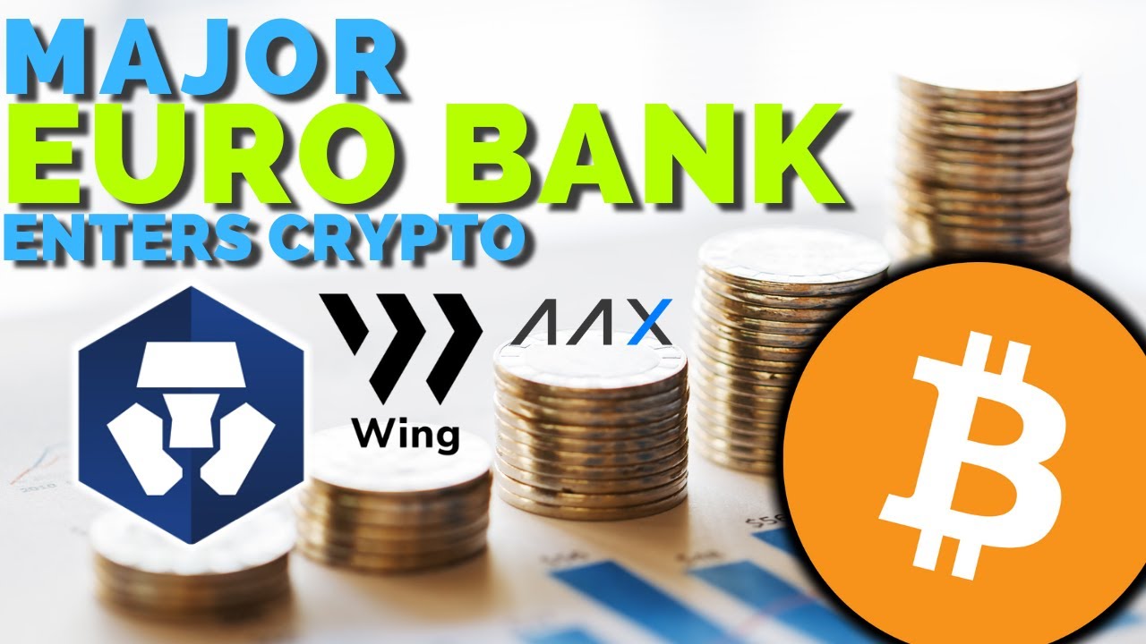 BBVA Mega Bank Enters Bitcoin | AAX $200 BTC Contest, Wing Finance (+40%),  Crypto.com Updates