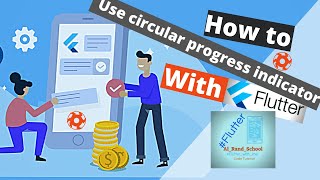 How to use circular progress indicator in Flutter (Simple Example) speed code