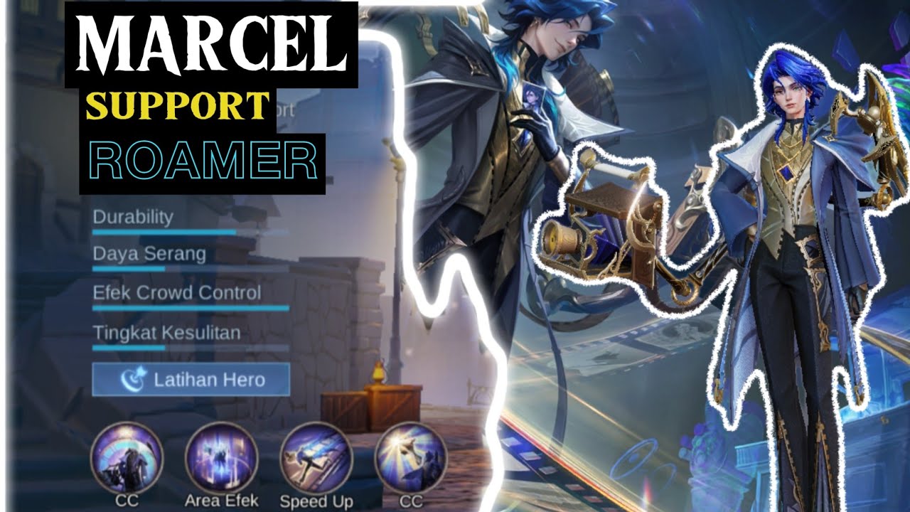 Gameplay hero baru MARCEL /MLBB (BUILD MENYESUAIKAN DI DALAM GAME ...