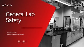General Lab Safety