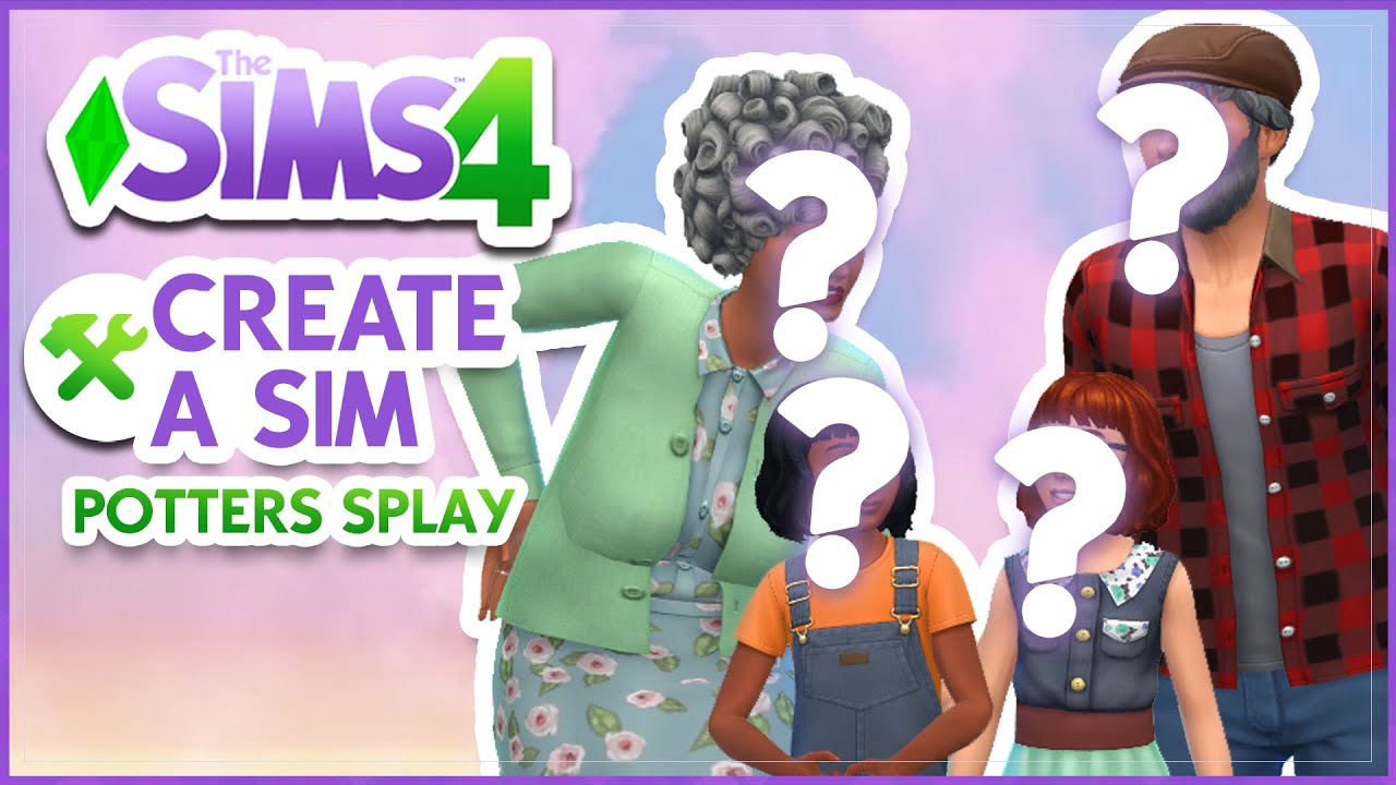 CAS for Potters Splay Rebuilding the Sims 4 ONE PLOT at a Time YouTube