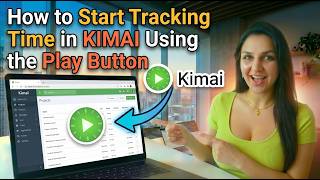 How to Start Tracking Time in KIMAI Using the Play Button