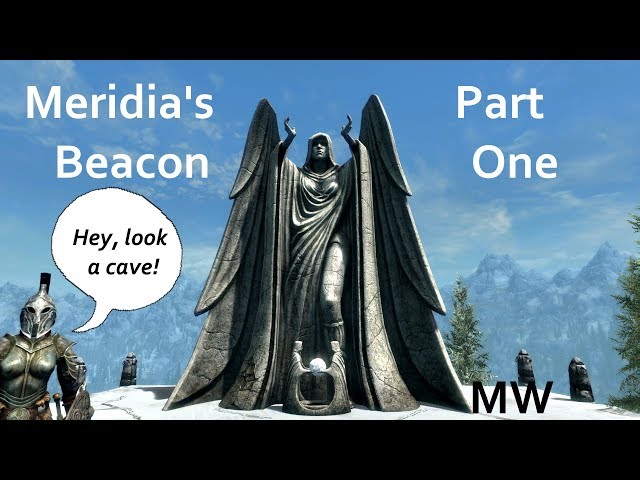 Skyrim Meridia's Beacon Walkthrough