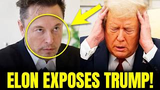 BREAKING: Elon Musk TURNS on Trump  Hands Congress LETHAL Evidence