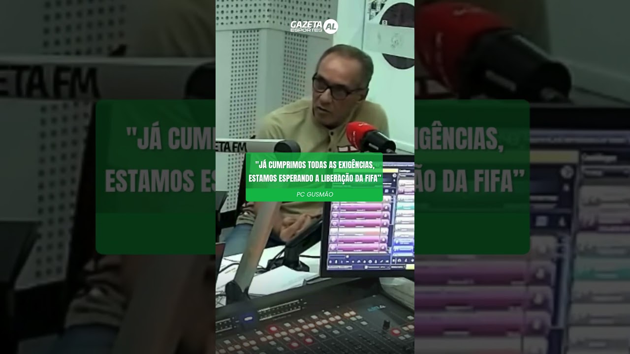 PC Gusmão explica como está a resolução do transfer ban do CRB - 29/7/26