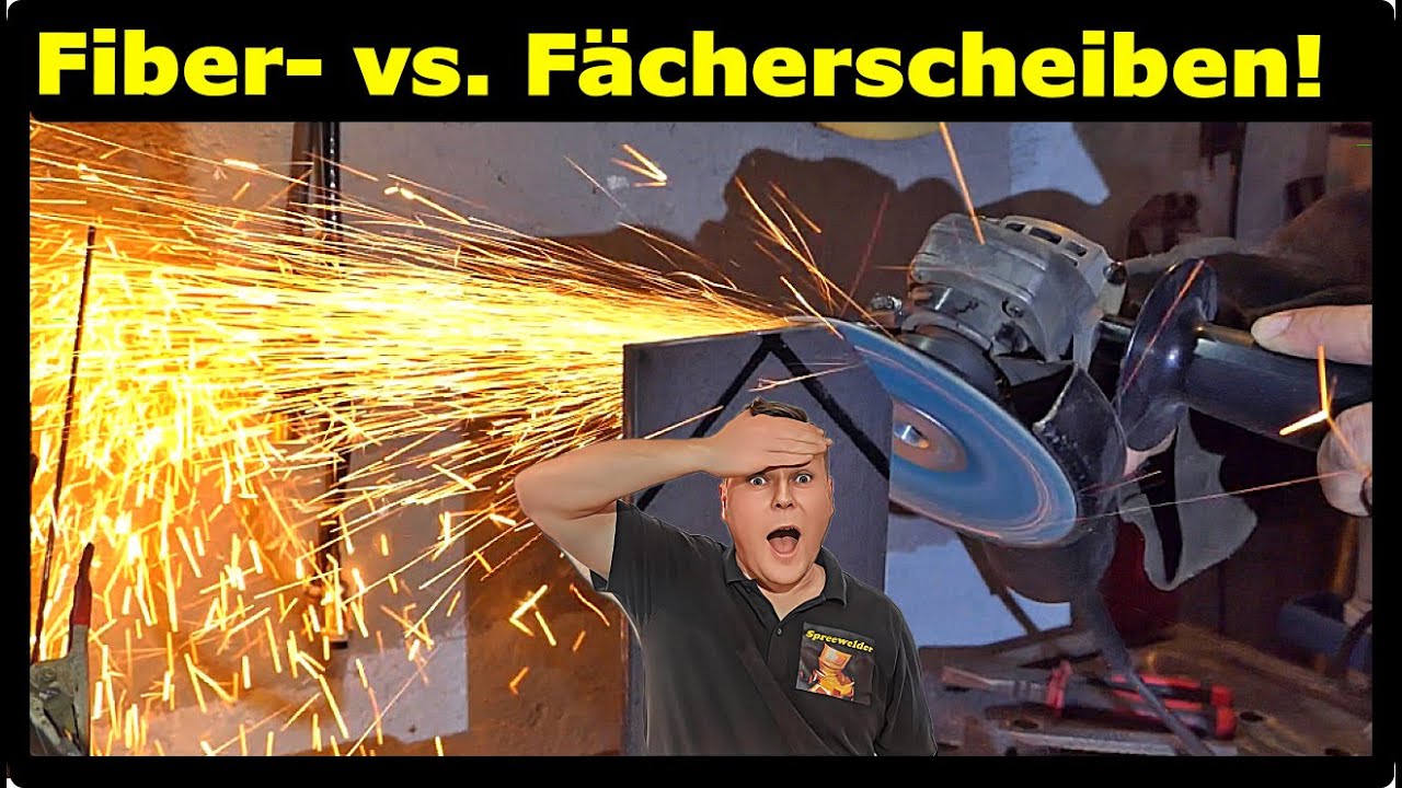 VSM Fiber- Schleifscheibe Vergleich Fächerscheibe