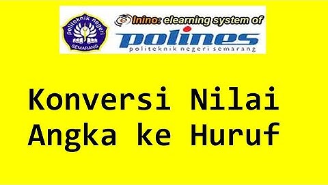 Tutorial Elnino Part 23 - Konversi nilai angka ke huruf