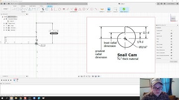 Parametric Constraints (Snail Cam) -Day 32 of 100 Autodesk Fusion 360 Journey