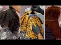 Coloring Natural Hair Copper with Foils | Copper Hair Color | Cassandra Olivia