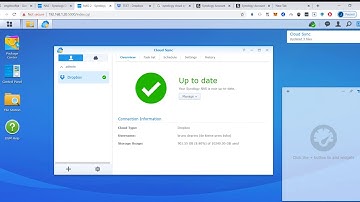 Dropbox - Synology CloudSync not working