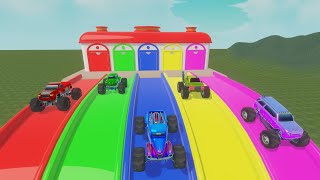 Colorful Car Painting Adventure | Learn Colors with Fun for Kids!