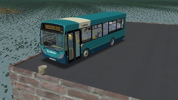 omsi 2 Great Colquart route 320 to Muirport Pier  in the Enviro 200