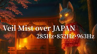 Veil Mist of Japan 285Hz 852Hz 963Hz | Japanese Healing Meditation Music for Renewal & Calm