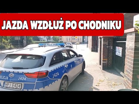 Driving Along The Sidewalk Trying To Check ID Unjustified Police Actions Obywatelav