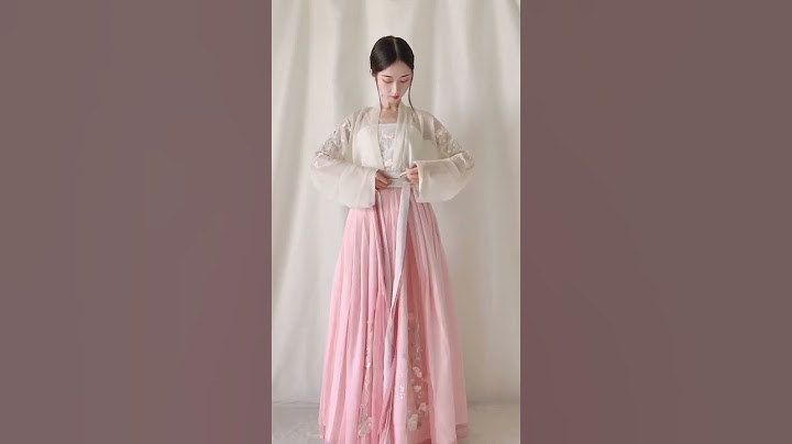 這配色也太少女了吧！穿上齊腰，小蠻腰立現 #漢服 - 天天要聞