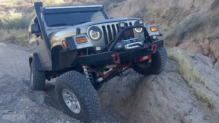 Rubicon express 4.5in lift Jeep TJ Rubicon Flex wi...