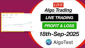 Algotest Live Intraday Trading Strategy | Sensex Expiry Full Day P&L Report #algotest #nifty #sensex