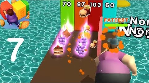 Fat Pusher - Gameplay All Levels #7