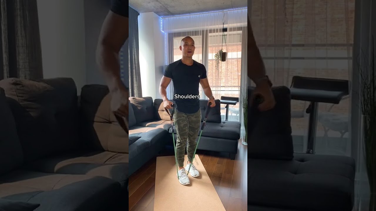 Full Body Resistance Band Workout For Beginners