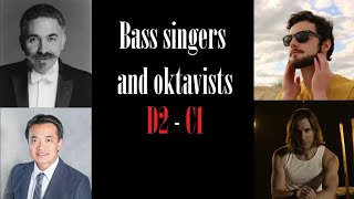 Bass singers | Oktavists D2-C1 compilation (Only the loudest and the juiciest)