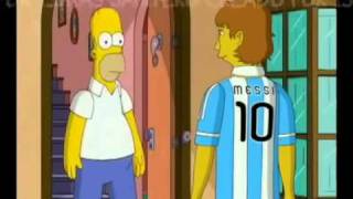 Os Simpsons previram Messi Careca em episódio de 2014 A série Os  Simpsons previu o craque