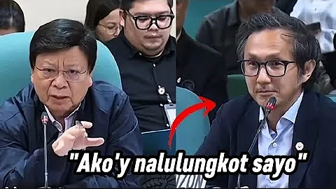 SEN MARCOLETA DPWH SECRETARY VINCE DIZON GINISA SA SENATE HEARING