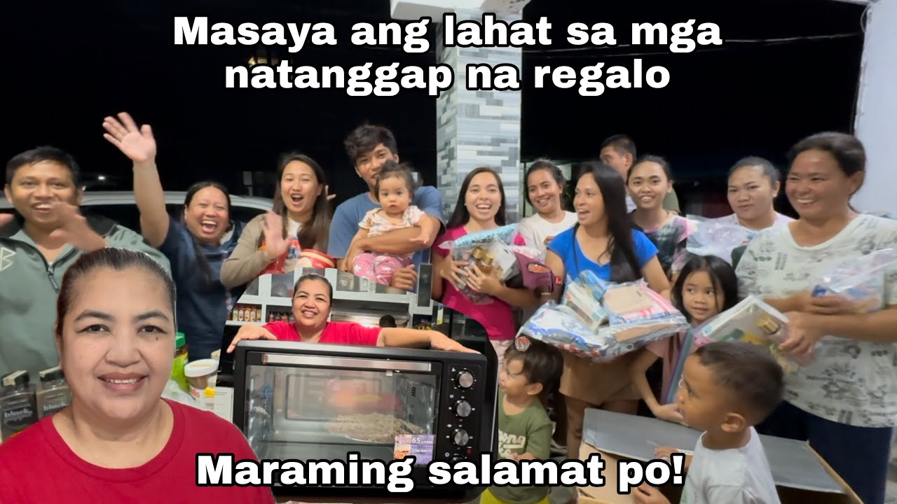 Ipinamigay na sa Team Pakatan ang mga natanggap galing sa Balikbayan Box