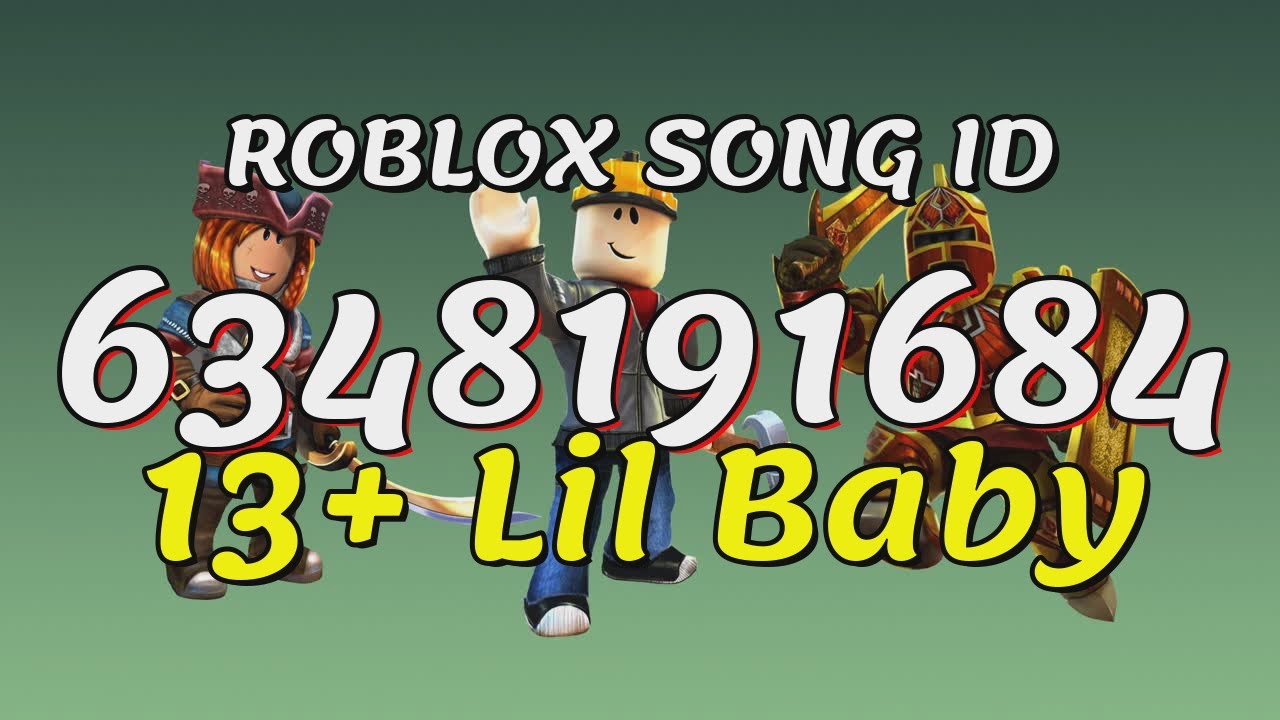 13+ Lil Baby Roblox Song IDs/Codes 