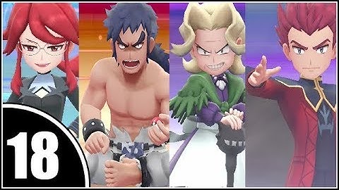 Pokemon Lets Go Pikachu and Eevee Part 18 - EVERY ELITE 4 AND CHAMPION BATTLE!