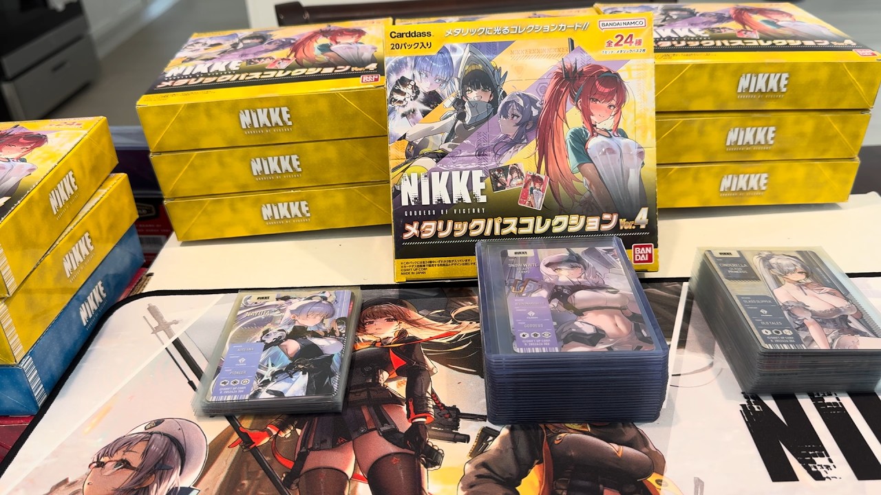 Metallic Pass Collection Ver.4 | NIKKE | Carddass Bandai | Set of