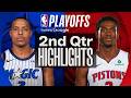 Magic vs Pistons 2nd Qtr Highlights | Apr 27, 2026 | NBA playoffs Game 4