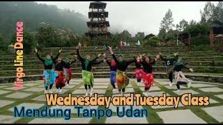 MENDUNG TANPO UDAN | WEDNESDAY AND TUESDAY CLASS | VIRGO LINE DANCE