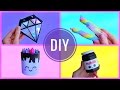 DIY MATERIAL ESCOLAR RECICLADO | 4 Manualidades de reciclaje