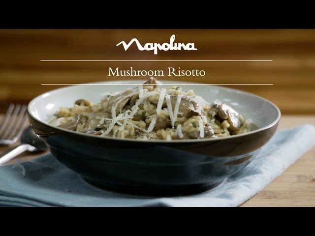 Mushroom Risotto | Cooking with Napolina