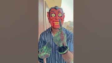 Bhoot Solved Siblings Balloon Pumping 🎈😂 #shorts #funny #trending #viral