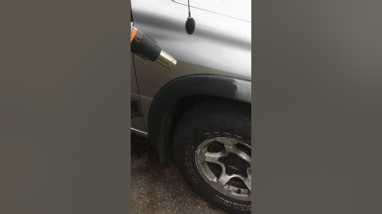 Using a Heat Gun to Restore SunBleached Trim YouTube