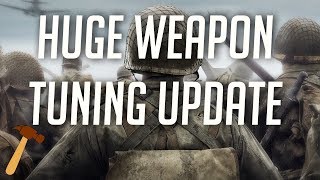 FG42 BUFFED! KAR98K NERFED! HUGE WEAPON UPDATE (Call of Duty: WWII)