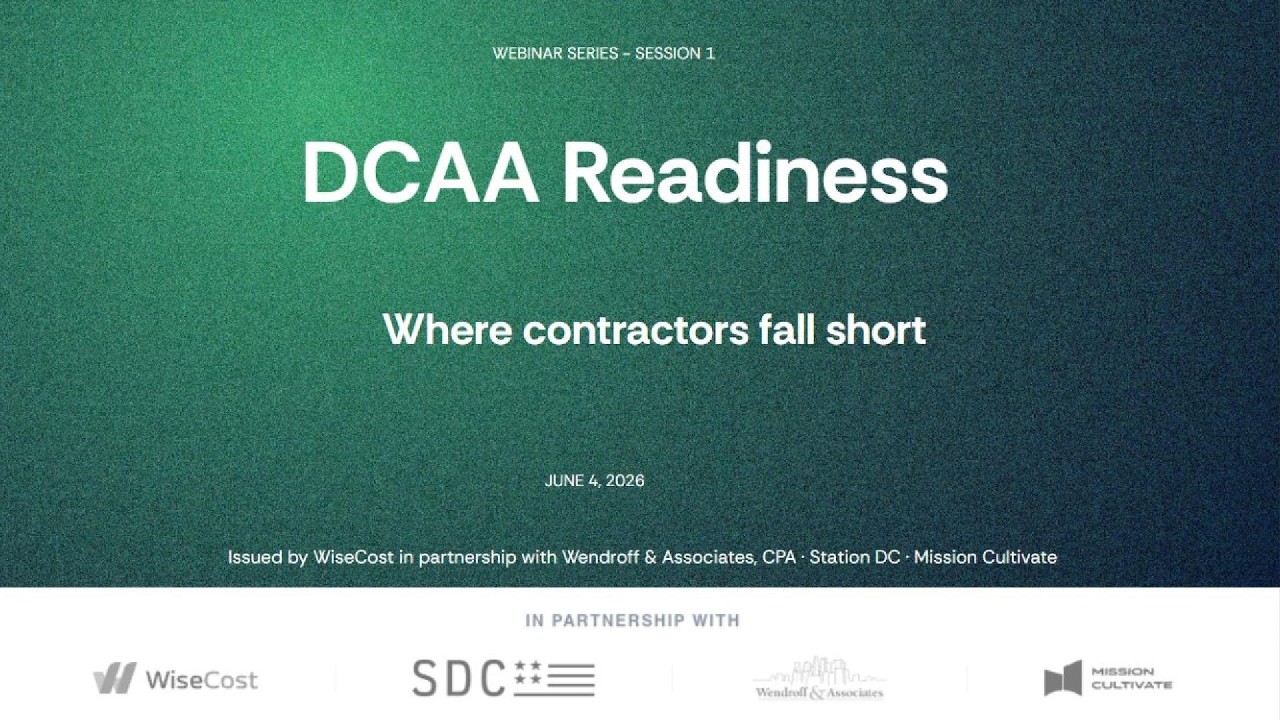 These 4 Gaps Will Fail a DCAA Audit — Even With the Right Software