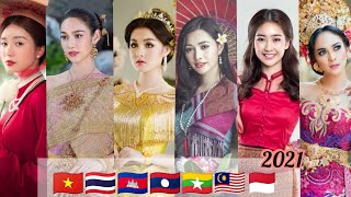 Asia Traditional Coat Vietnam/ Thailand/ Cambodia/Myanmar/ Malaysia/Indonesia 2021
