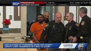 Trial for man accused of killing Hamilton County deputy on track for April