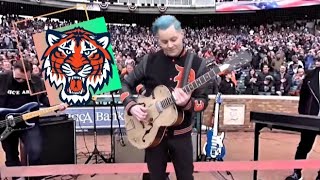 JACK WHITE PERFORMING THE NATIONAL ANTHEM: Detroit Tigers Opening Day 2022