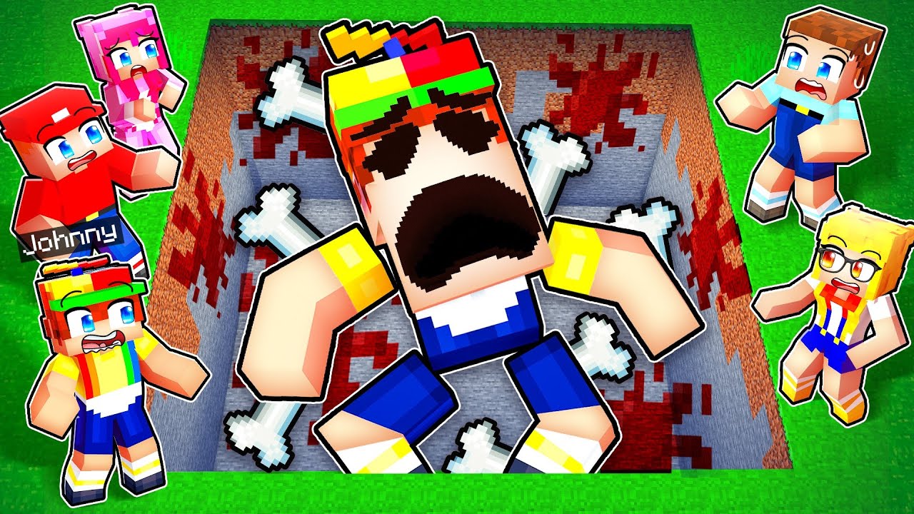 Johnny FOUND SCARY BURIED JOHNNY BODY In Minecraft!